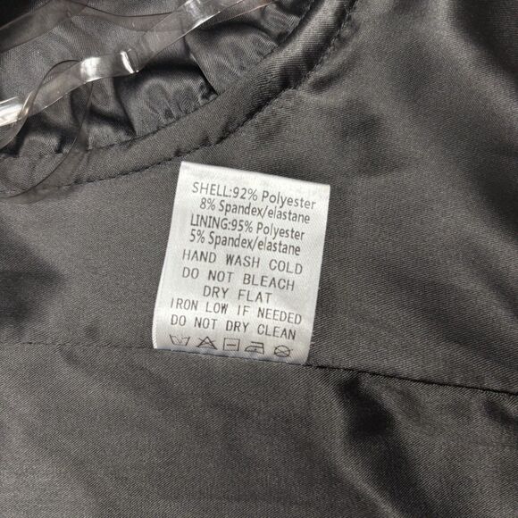 AKIRA Corset Halter Neck Stain Corset Zip Back Women’s Size Medium - Picture 5 of 5